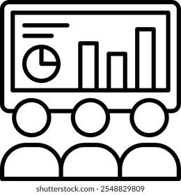 Training Session Vector Icon Design
