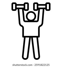 Training and Skill Icon Element For Design