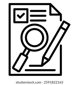 Training and Skill Icon Element For Design