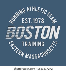 Training sport typography, tee shirt graphics, vectors