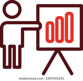 Training Thick Line Two Color Icons For Personal And Commercial Use.

