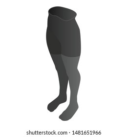 Training tights icon. Isometric of training tights vector icon for web design isolated on white background