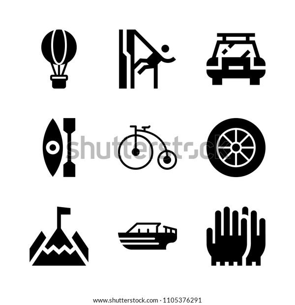 training, tourism, recreational and\
job icons in Sport vector set. Graphics for web and\
design