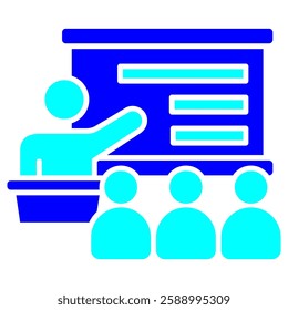 Training Vector Illustration Icon Collection