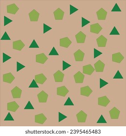 trainle and five side poligon pattern seamless