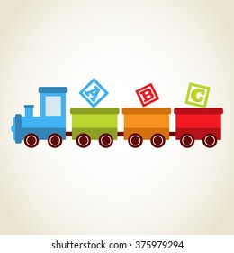 trains open wagons and letters