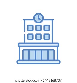 Diseño de iconos de la estación de Vector