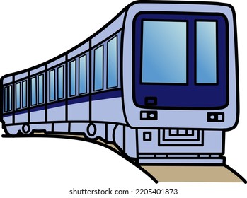 Trains used by citizens every day