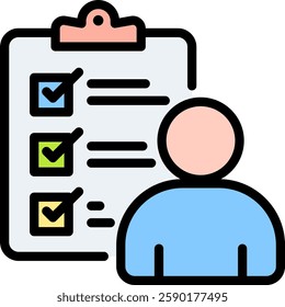 Trait Icon Element For Design