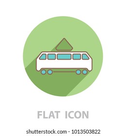Tram icon. vector illustration