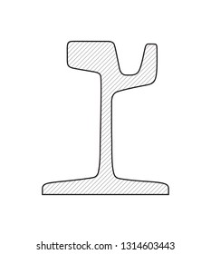 Tram rail logo icon business urban transport concept