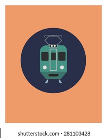 tram simple icon