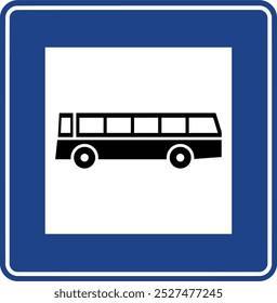 Tram Stop, Information signs, Road signs in Turkey. Standard traffic signs on Turkish highways. (Turkish: Karayolları standart trafik işaret levhaları, Bilgi işaretleri)