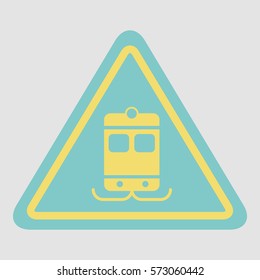 tram traffic sign
