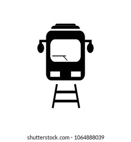 tram vector icon