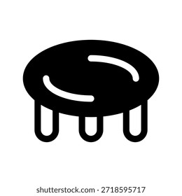 Trampoline Icon Vector Symbol Design Illustration