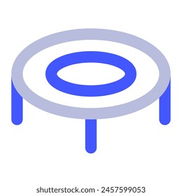 Trampoline icon for web, app, infographic, etc