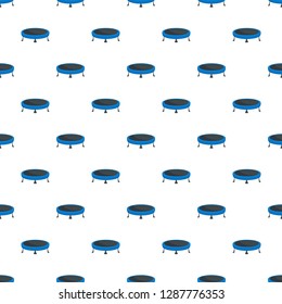 Trampoline pattern seamless vector repeat for any web design