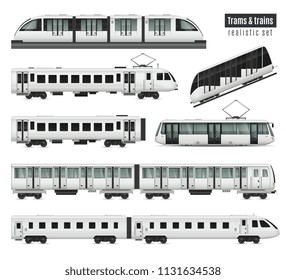 Trams And Trains Set