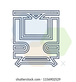 Tramway icon vector can be used as png, Tramway