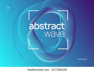 Trance event. Minimal concert magazine design. Dynamic fluid shape and line. Neon trance event flyer. Techno dj party. Electro dance music. Electronic sound. Club fest poster. 