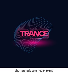 Trance music logo