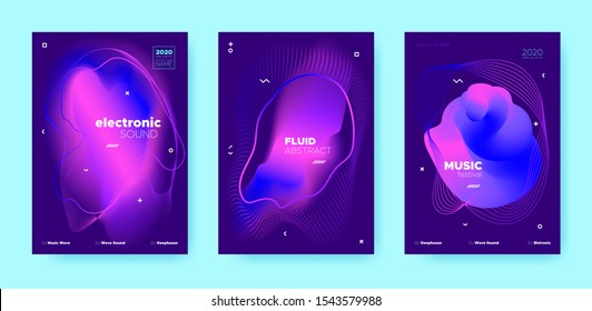 Trance Music Poster. Wave Gradient Blend. Night Club Flyer. Pink Fluid Shape. Neon Dance Music Poster. Purple Abstract Gradient Blend. Disco Club Festival. Dj Invitation. Techno Music Poster.