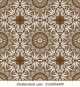Trancsendental modern pattern with geometric art deco ornament. vector illustration. oriental design.