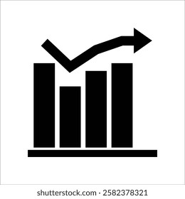 Trand icon, Trend is a tendency or direction of movement