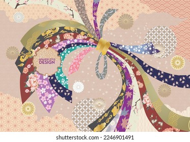 Übergangs-japanisches Muster-Design