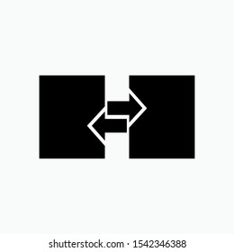 
Tranfer Icon - Switch, Transaction or Exchange Vector Sign and Symbol for Design, Presentation, Website or Apps Elements.