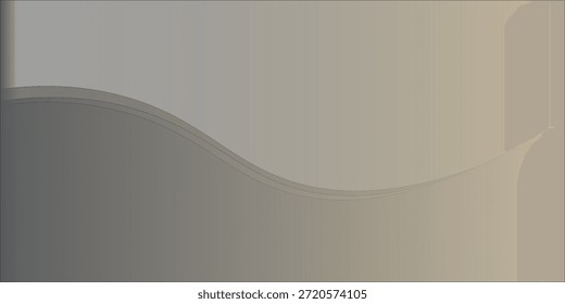 Tranquil Abstract Gradient With Gentle Curves And Soft Neutral Tones For Background Design