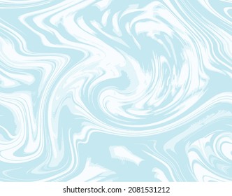 Tranquil Blue colors  Repeat Creative Graphic Illustration Seamless  Paint Ink  White Repeat Liquid  Effect   Seamless Fabric Vector Texture  Repeat Oil  Spring summer colours  trendy 2023