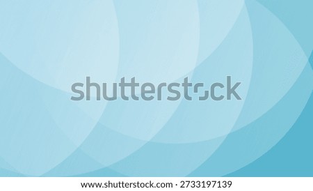 A tranquil and modern abstract background featuring soft, overlapping wavy shapes in various shades of light blue and aqua. This clean and serene gradient design evokes a sense of calm, fluidity, and professionalism. Ideal for business presentations, technology interfaces, medical and healthcare promotions, website design, corporate branding, or as a calming digital wallpaper. Its smooth curves and gentle color transitions provide a versatile backdrop with ample copy space.