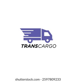 Trans Cargo Logo Vector Icon Simple