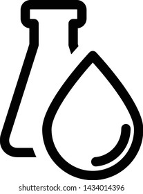 Icono de grasa trans, ilustración vectorial