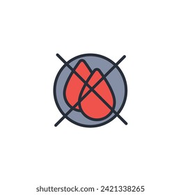 Trans Fat icon. vector.Editable stroke.linear style sign for use web design,logo.Symbol illustration.