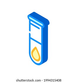 trans fats isometric icon vector. trans fats sign. isolated symbol illustration