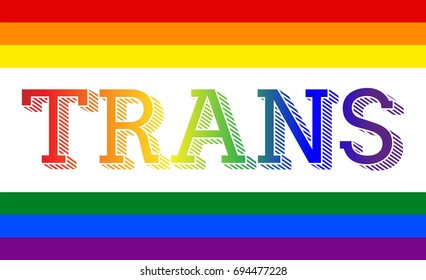 Trans flag