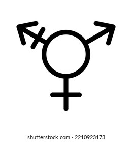 Trans Icon Vector Symbol Design Illustration