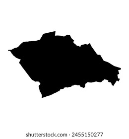 Trans Nzoia County map, administrative division of Kenya. Vector illustration.