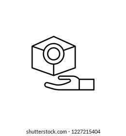 transaction, block chain icon. Element of block chain icon for mobile concept and web apps. Thin line transaction, block chain icon can be used for web and mobile