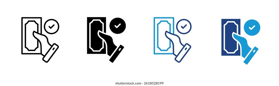 Elemento de icono de transacción para diseño