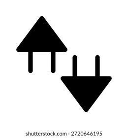 Ilustración de diseño de símbolo de Vector de icono de transacción