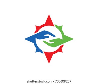 Transaction Logo Template Design Vector, Emblem, Design Concept, Creative Symbol, Icon