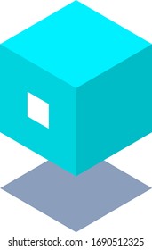 El registro de transacciones se presenta como un bloque. Icono. Criptomoneda y bloqueo, bitcoin. Moneda digital.