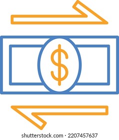 Banking-Vektorsymbol. Kann für Druck-, Mobil- und Web-Anwendungen verwendet werden.