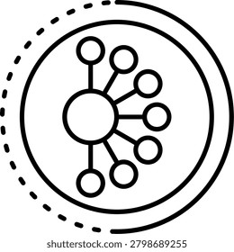 Transactional Outbox Illustration vector Icon Design