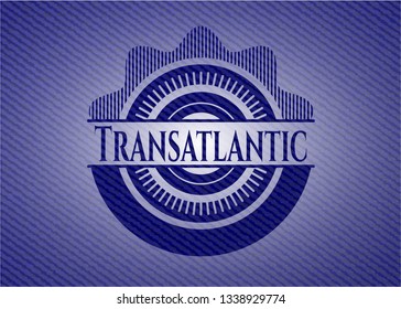 Transatlantic with jean texture