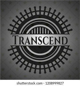 Transcend black emblem. Vintage.